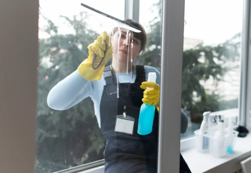 Nettoyage de vitres intérieures et extérieures à Saint-Genès-Champanelle